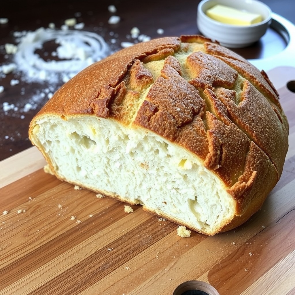 Classic Crusty Sourdough Bread Recipe