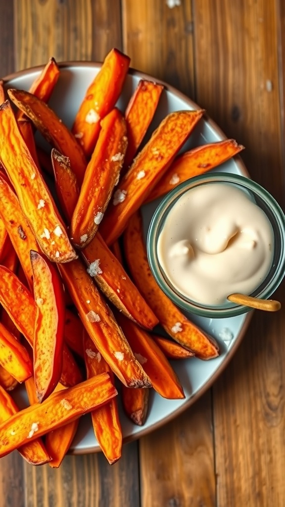 Crispy Oven Baked Sweet Potato Fries Recipe