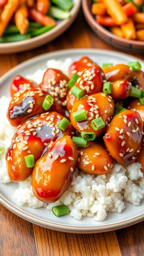 Sweet and Savory Honey Sesame Chicken