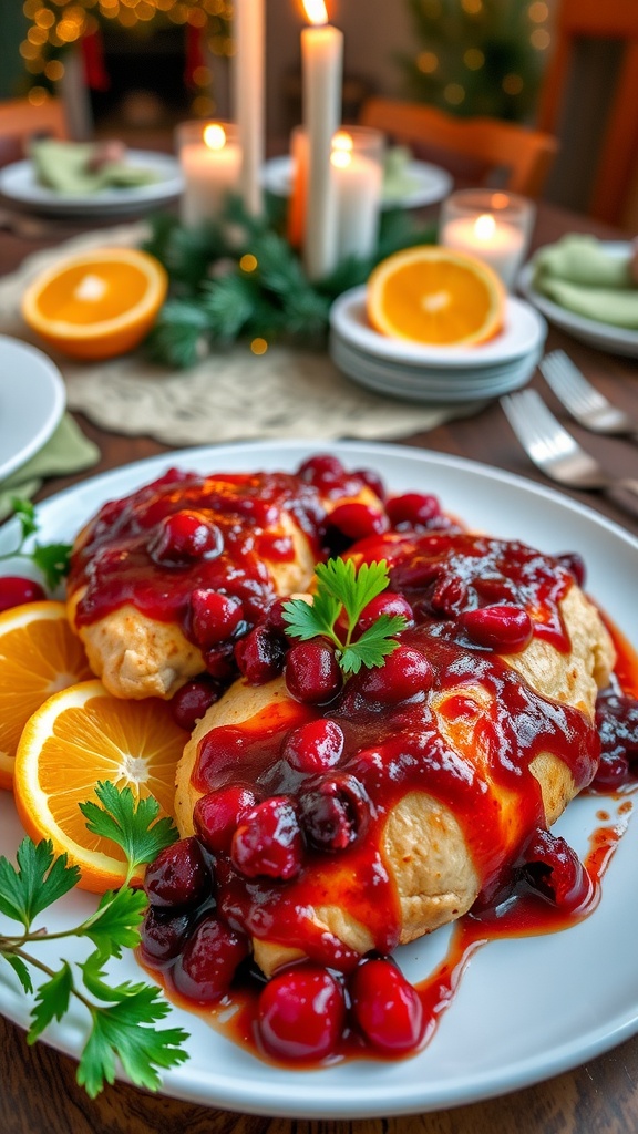 Zesty Cranberry Orange Chicken for Holiday Meals